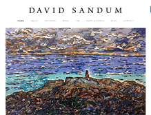 Tablet Screenshot of davidsandum.com